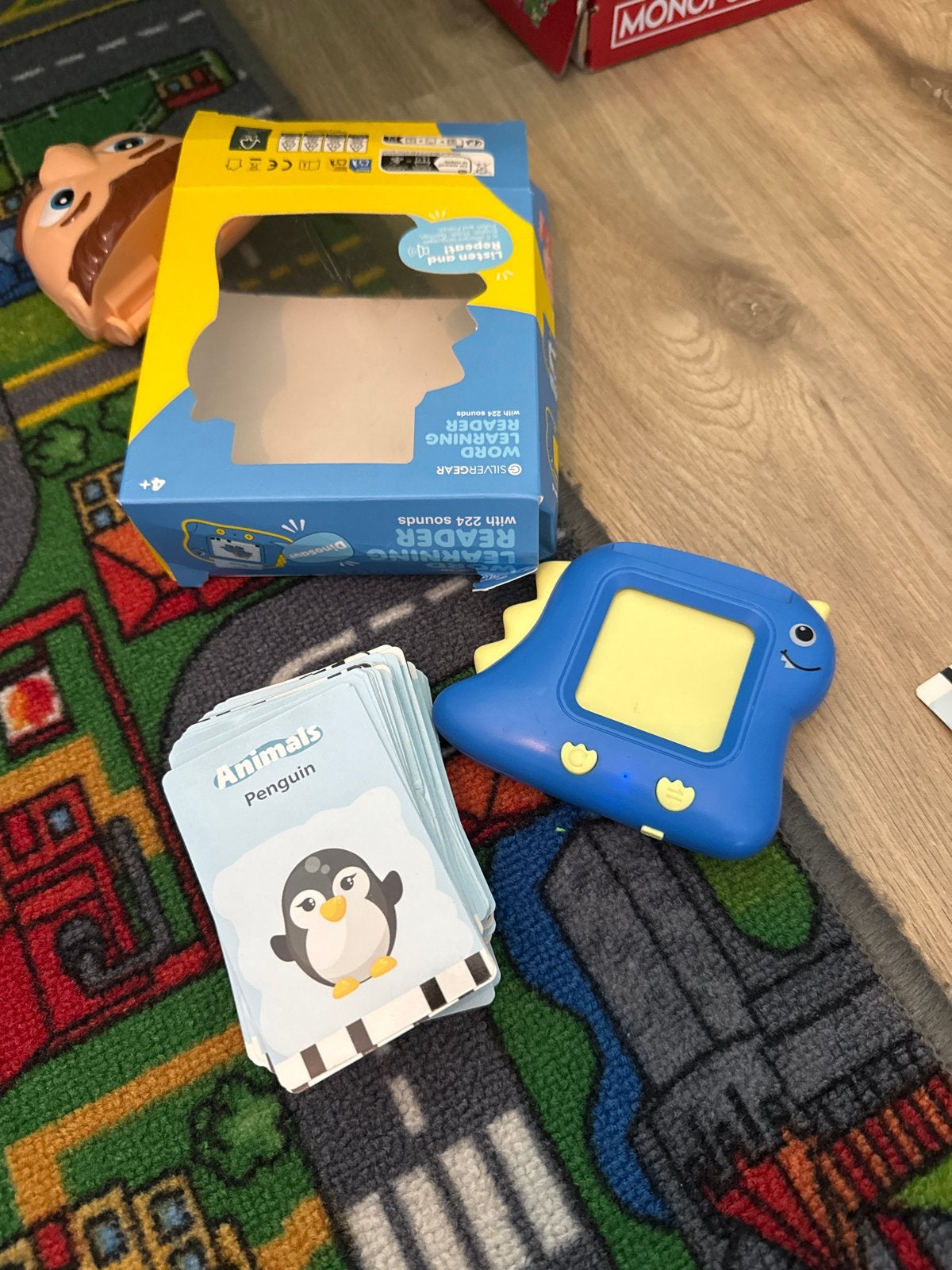 Silvergear Learning Word Reader met 224 geluiden, Ophalen, Zo goed als nieuw, Taal en Lezen, Met geluid