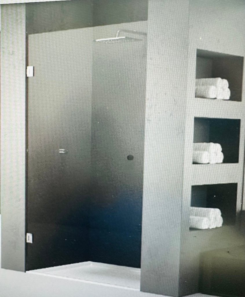 Nieuwe douchedeur Novellini greeploos, Ophalen, Nieuw, Glas, Douche