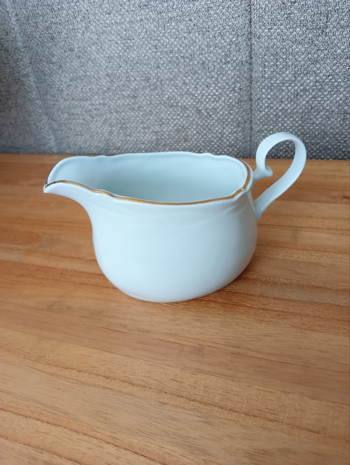 Royal Exclusiv Porzellan melkkan wit met goudkleur, Ophalen of Verzenden