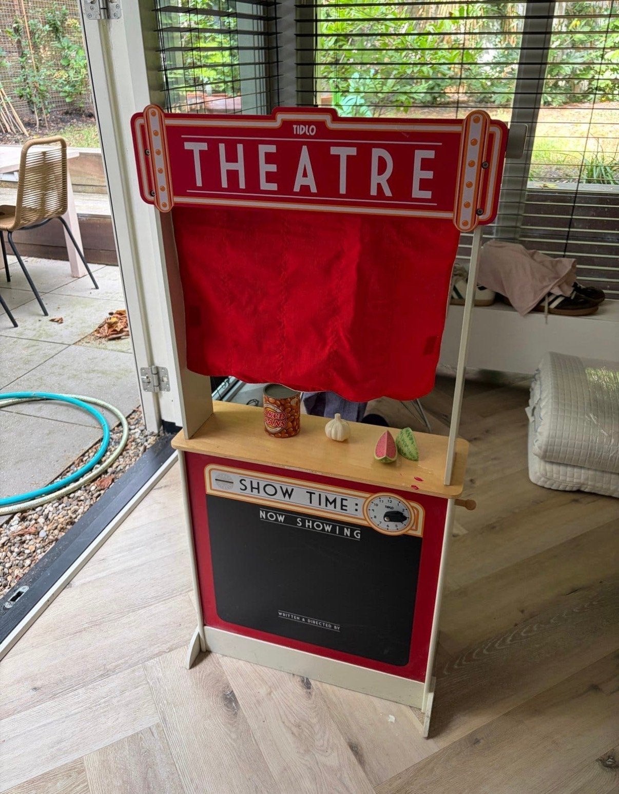 Tidlo Houten Theater / Winkel met Accessoires, Ophalen, Gebruikt, Jongen of Meisje