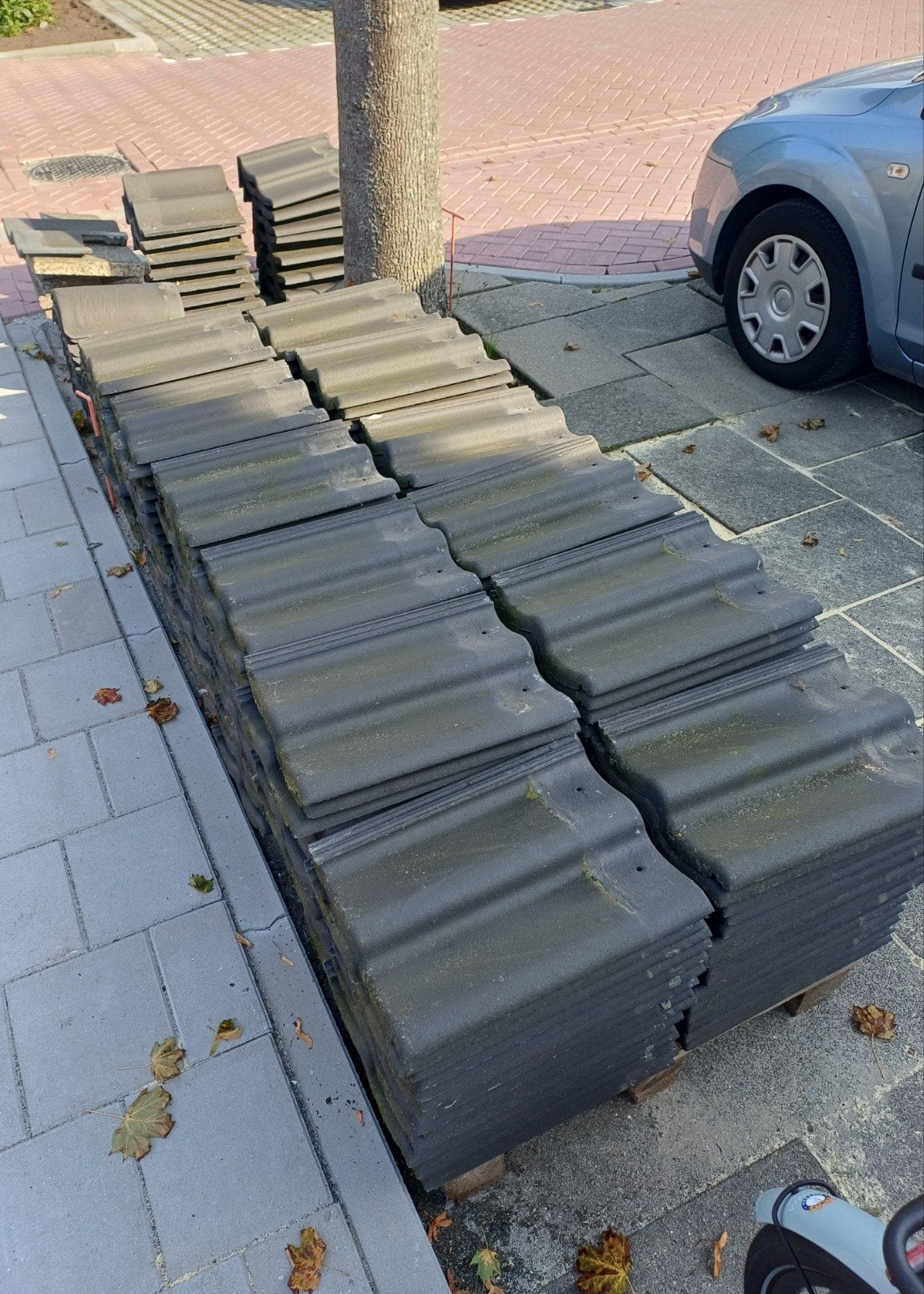 Dakpannen sneldek snelkamp, Doe-het-zelf en Verbouw, Ophalen, Steen of Klei, Zo goed als nieuw, 15 m² of meer