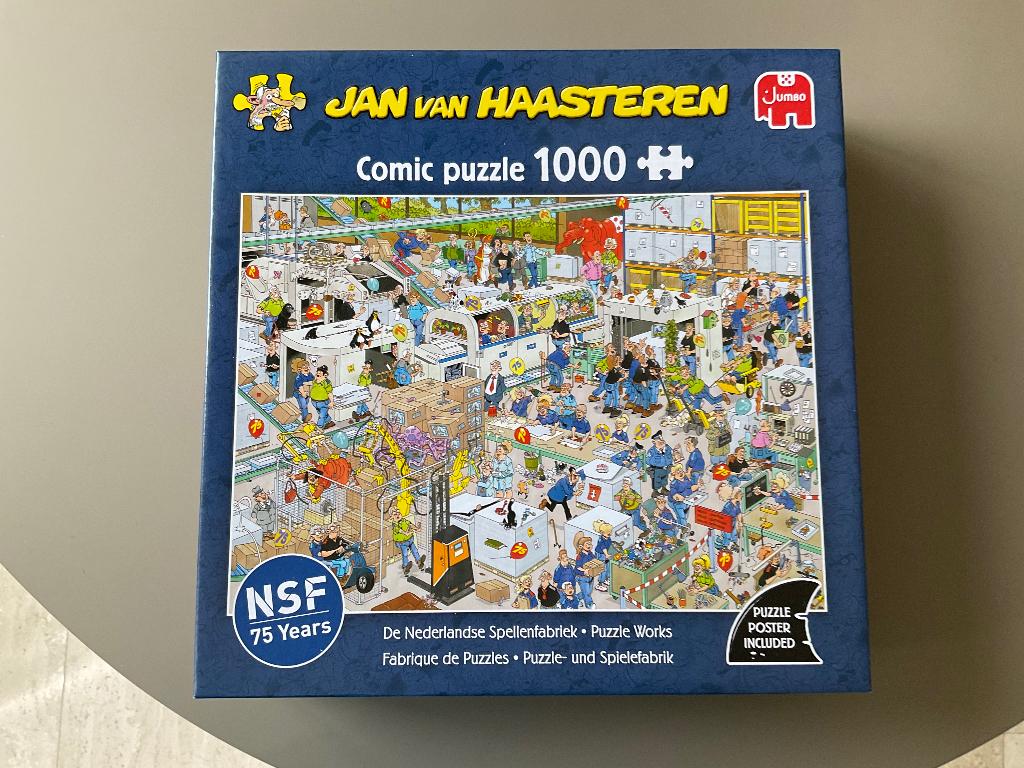 Jan van Haasteren €10.00, Ophalen of Verzenden, 500 t/m 1500 stukjes, Zo goed als nieuw