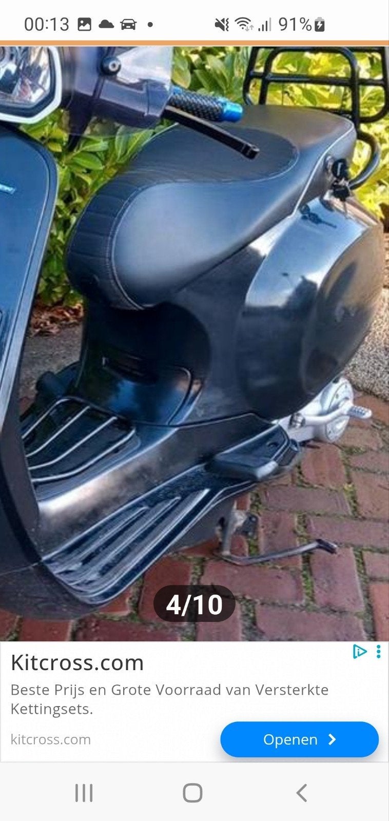 vespa sprint 2014 50 cc 4t, Ophalen of Verzenden, Benzine