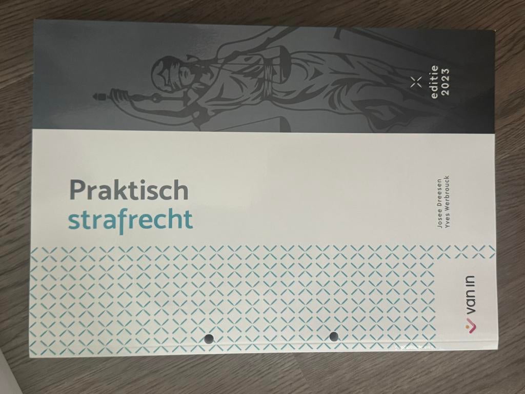 Praktisch Strafrecht - Editie 2023, Boeken, Studieboeken en Cursussen, Ophalen of Verzenden, Gamma, Zo goed als nieuw, HBO