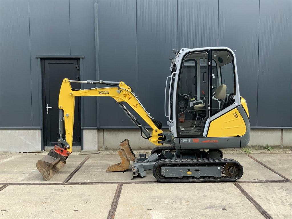 WACKER NEUSON ET 18 VDS (bj 2022), Graafmachine