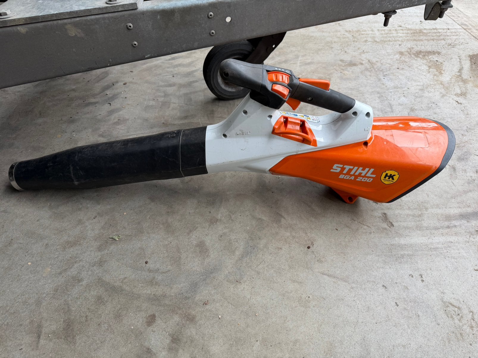 Stihl BGA 200, Ophalen, Zo goed als nieuw, Benzine