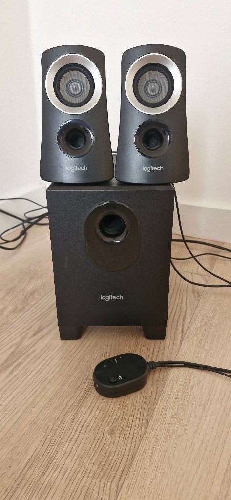 Logitech Z313 2.1 computer speakers, Ophalen, Gebruikt, Audiokanaal 2.1, Logitech