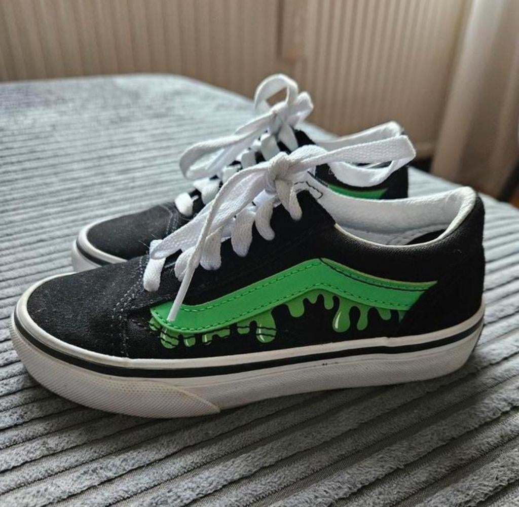 Nieuwe, stoere vans kinderschoenen maat 29 glow in the dark, Vans, Jongen of Meisje, Schoenen, Nieuw