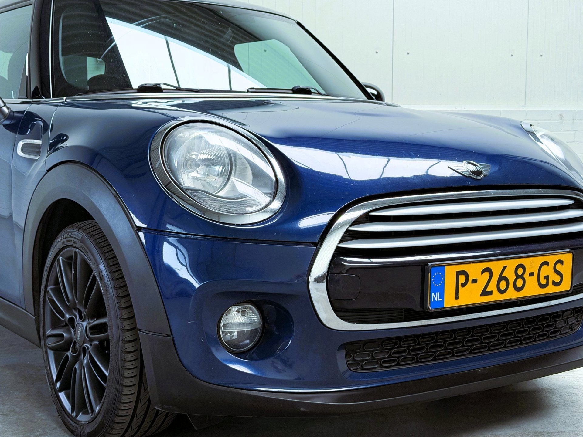 Mini 5-Deurs 1.5 Cooper Salt Business|Navi|5DRS, Auto's, 136 pk, Gebruikt, Blauw, Bedrijf