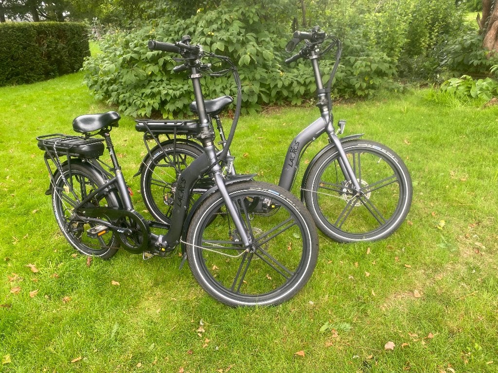 Een setje Elektrische vouwfiets Lacros Ambling A400XL, Ophalen of Verzenden, Zo goed als nieuw, 20 inch of meer, Versnellingen