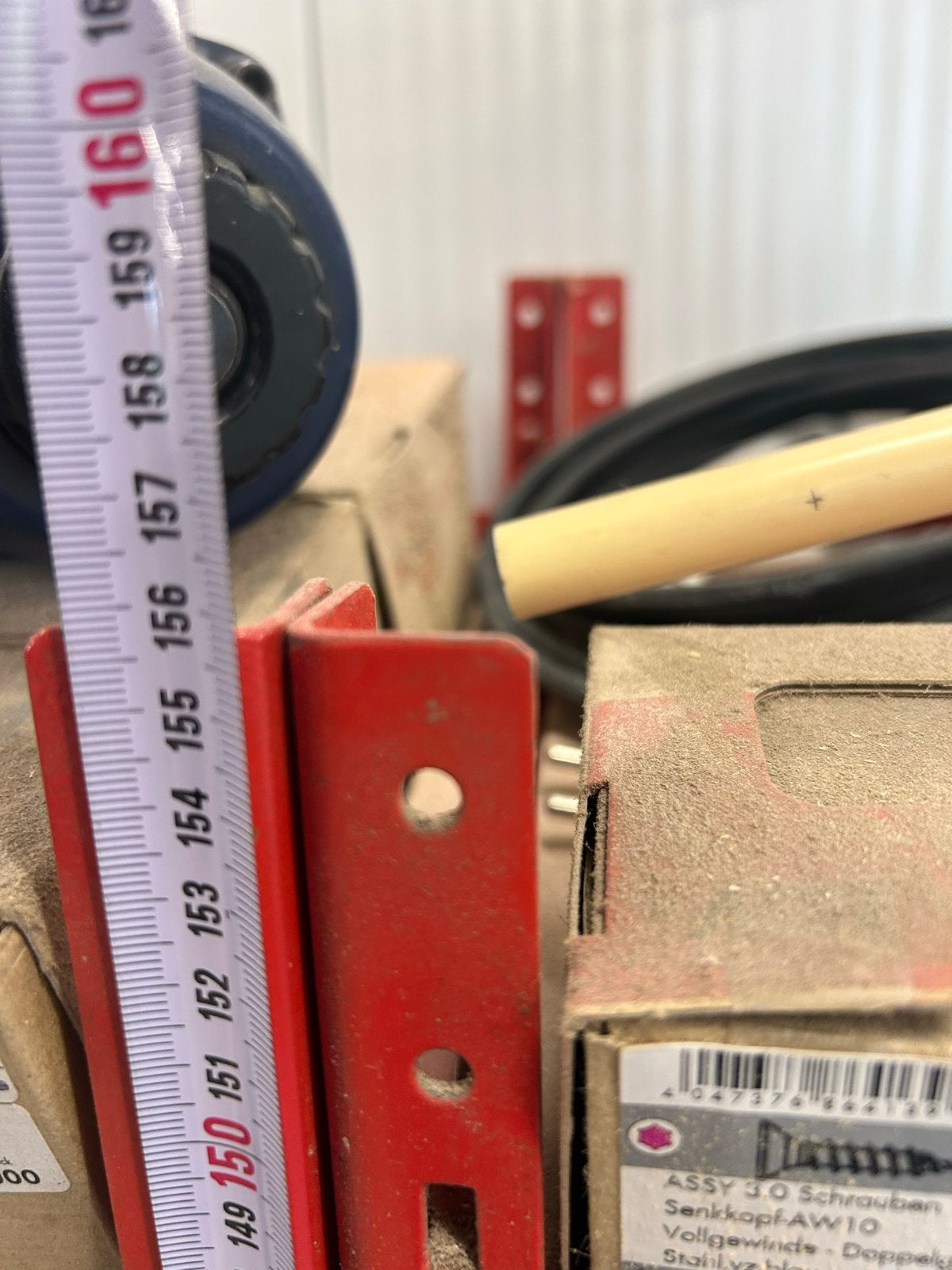 Würth stelling 160 cm hoog, Doe-het-zelf en Verbouw, Ophalen, Gebruikt, 70 tot 120 cm