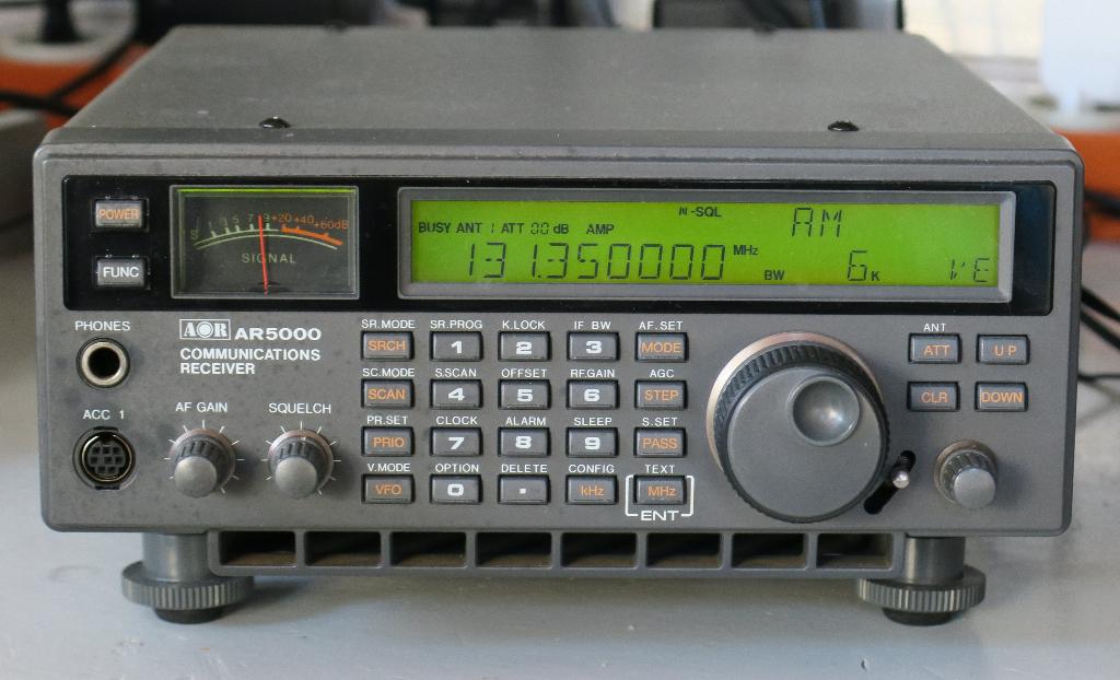 AOR5000 wideband receiver met Windows 10/11 software, Telecommunicatie, Ophalen of Verzenden, Zo goed als nieuw, Ontvanger