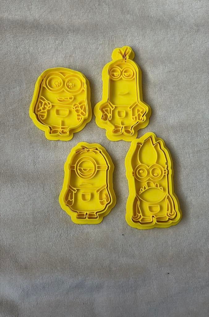 Koekvormpjes minions, Ophalen of Verzenden, Zo goed als nieuw, Taarten of Cupcakes, Bakvorm