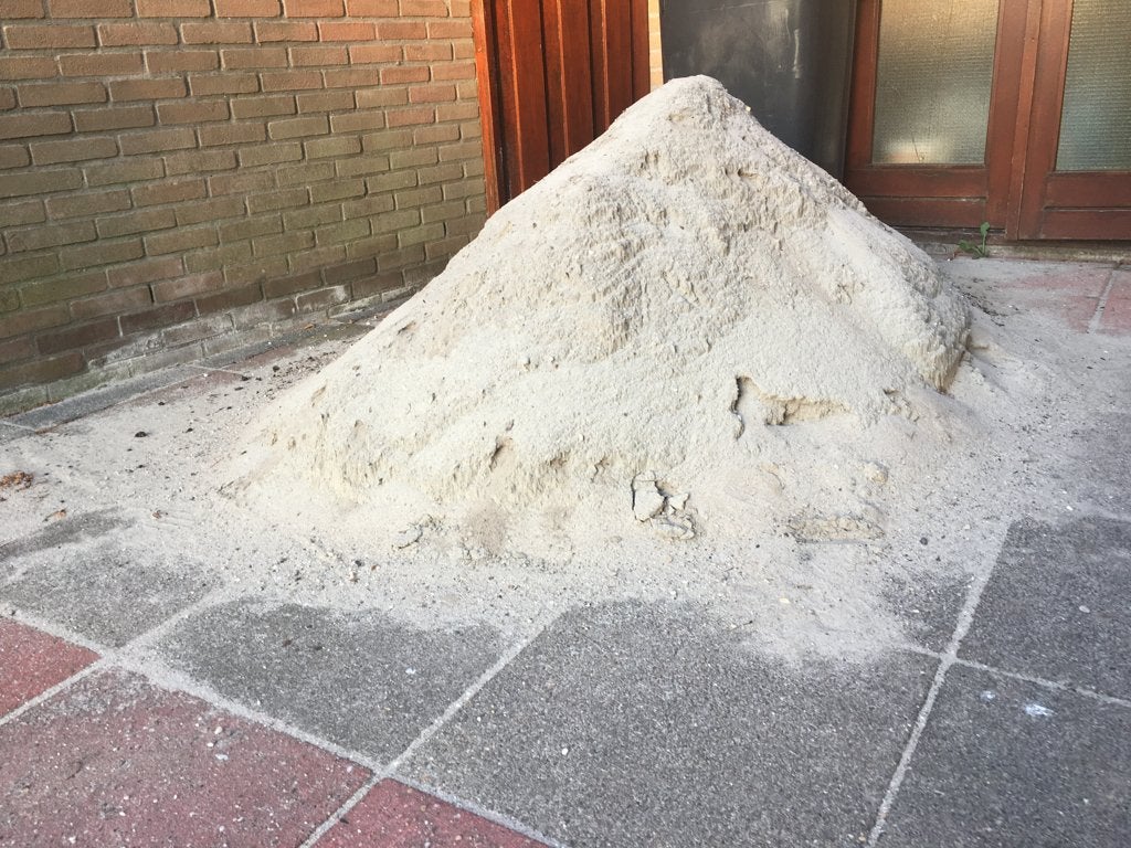 Schoon zand - voor onder bestrating, Tuin en Terras, Zand, Ophalen, Nieuw, Ophoogzand