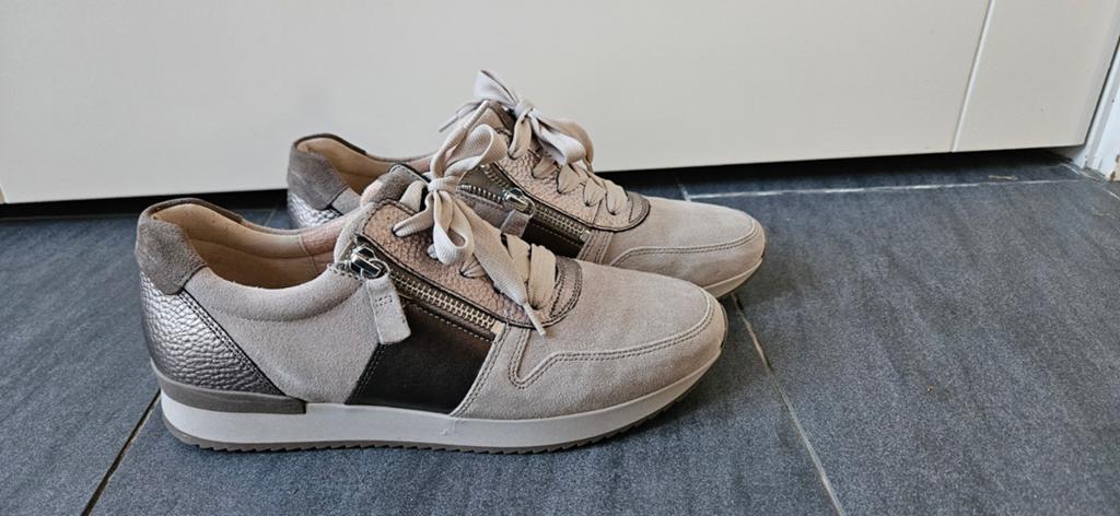 Gabor schoenen maat 38 - Comfortabele sneakers, Gabor, Ophalen of Verzenden, Grijs, Sneakers of Gympen
