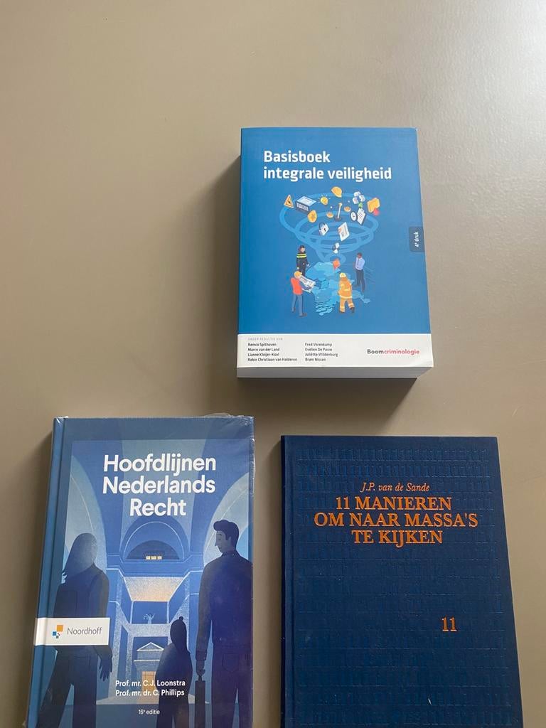 Boeken intergrale veiligheidskunde hbo, Boeken, Studieboeken en Cursussen, Ophalen of Verzenden, Gamma, Nieuw, HBO