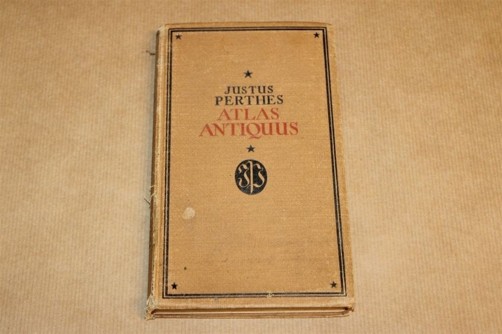 Jiustus Perthes Atlas Antiquus - Circa 1910, Boeken, Atlassen en Landkaarten, Gelezen, Ophalen of Verzenden, Landkaart, 1800 tot 2000