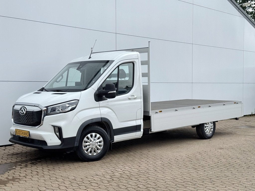 Maxus eDeliver 9 65kWh 204PK Nieuw! Open Laadbak 172km WLTP, Maxus, Wit, Nieuw, 204 pk