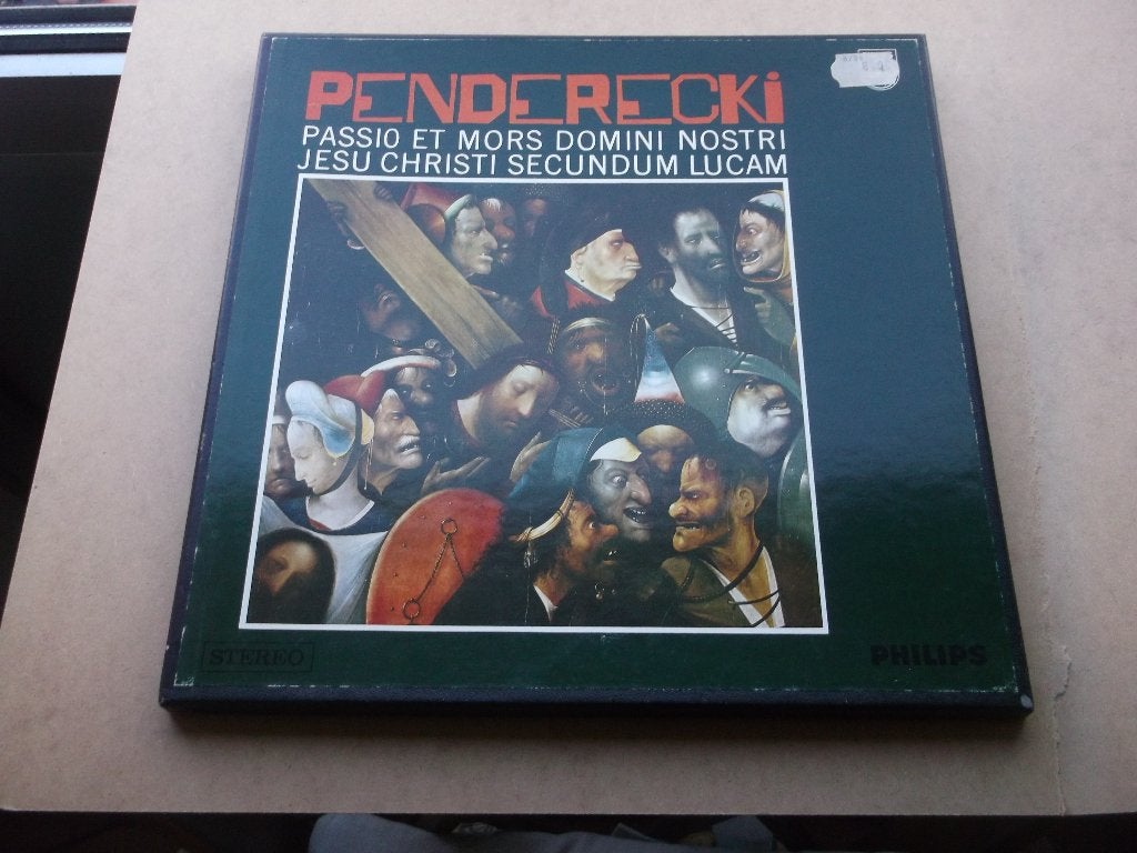Penderecki~Passio et mors domini nostri J.C. secundum lucam, Requiem, Ophalen of Verzenden, Zo goed als nieuw, 12 inch