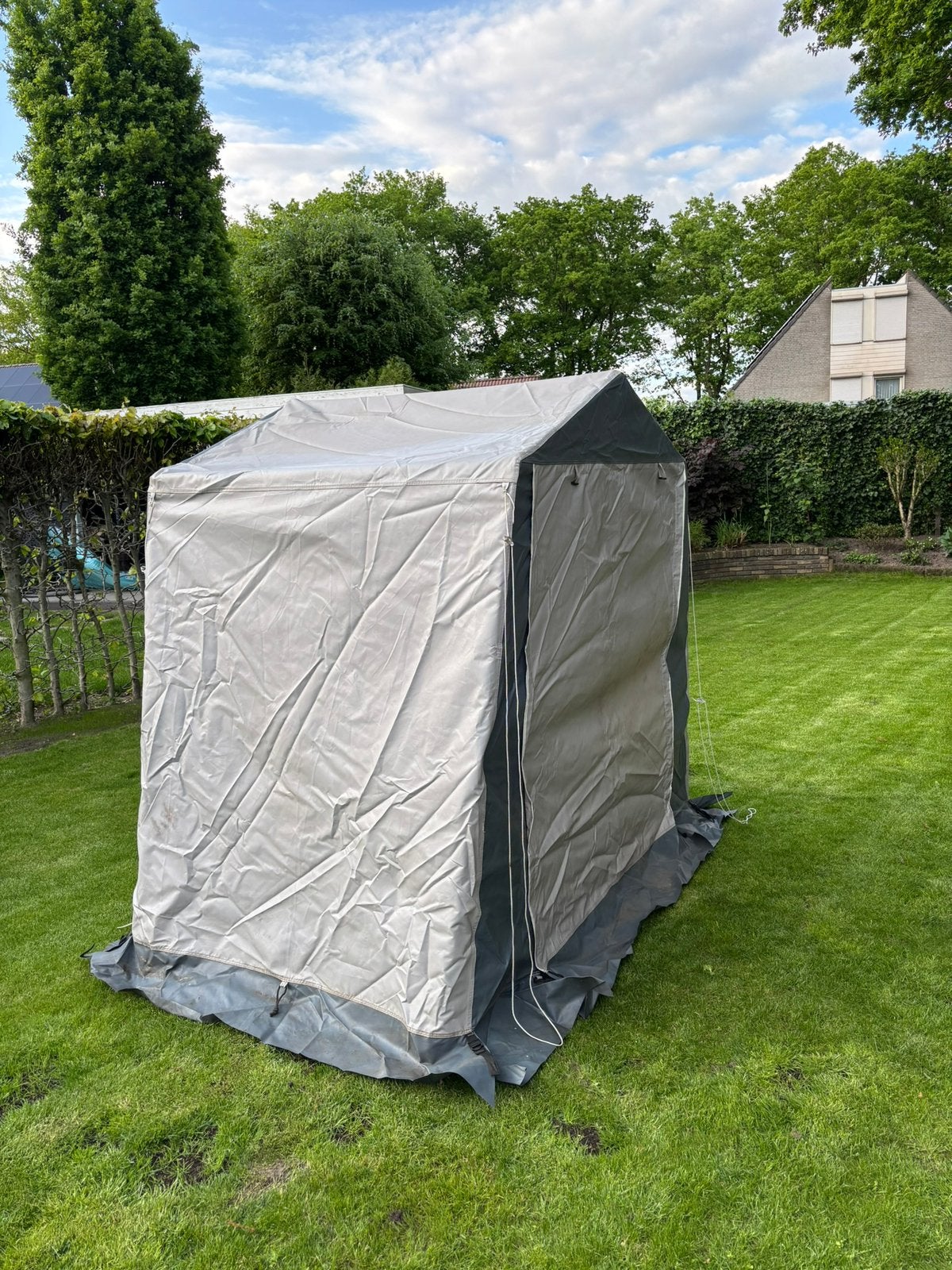 Schuurtent wc tent omkleed tent te koop, Caravans en Kamperen, Kampeeraccessoires, Ophalen, Gebruikt