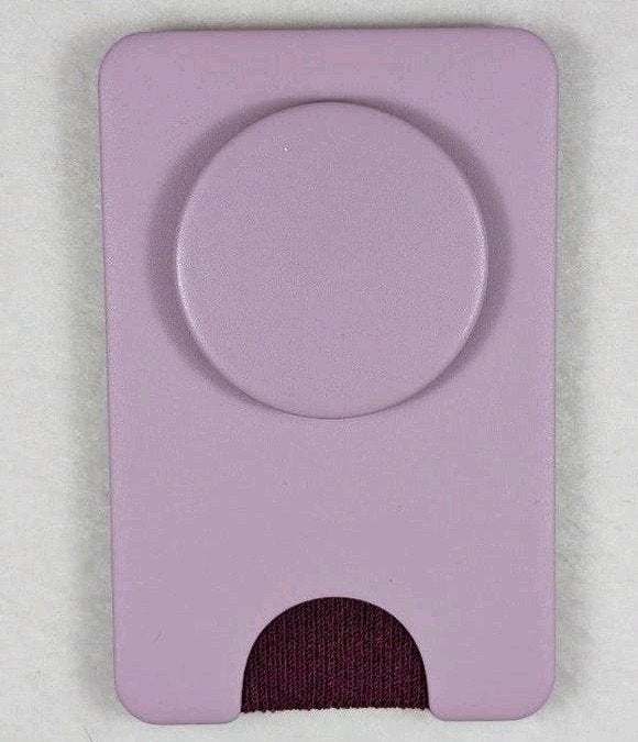 PopSockets popwallet+ magSafe kaarthouder lila / oudroze, Ophalen of Verzenden, Nieuw, Paars, Overige merken
