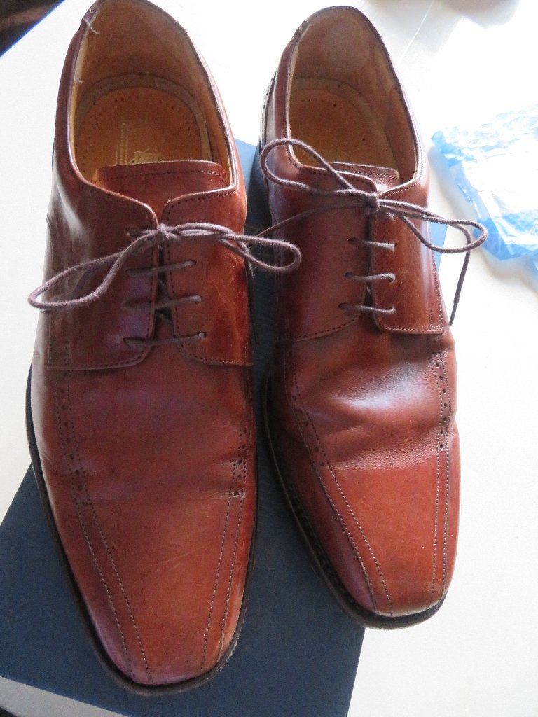 Heren schoenen van Bommel maat 8,5 bruin Z.G.A.N., Bruin, Ophalen of Verzenden, Zo goed als nieuw, Van Bommel