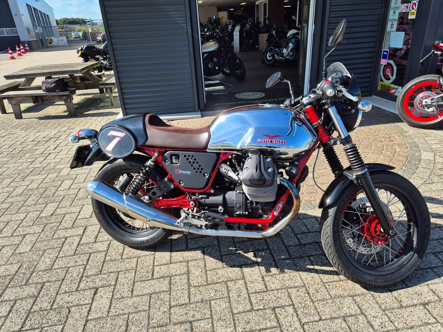 MOTO GUZZI V7 Racer (bj 2014), Motoren, Motoren | Moto Guzzi, Bedrijf, Onbekend, Onbekend, Toermotor