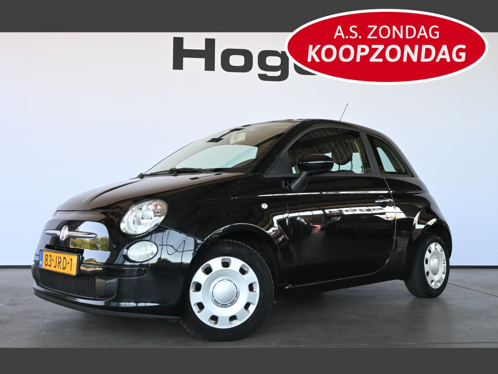 Fiat 500 1.2 Pop Automaat Airco Elektrisch Pakket! All in Pr, Auto's, Fiat, Euro 5, Stof, Gebruikt, 4 cilinders