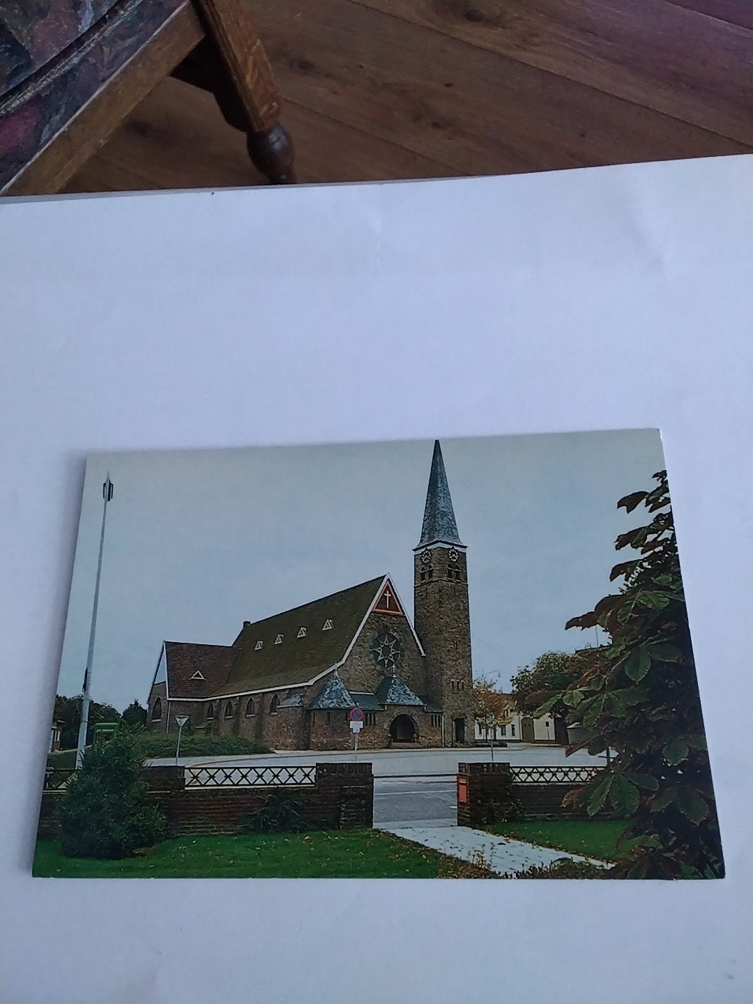 Ansichtkaart R.K. Kerk O.L. Vrouw onbevlekt ontvangen, Verzamelen, Ophalen of Verzenden, 1960 tot 1980, Ongelopen, Limburg