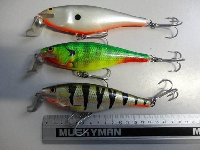 Kunstaas: Rapala Super Shad Rap (SSR-14) Floating pluggen, Verzenden, Gebruikt, Overige typen