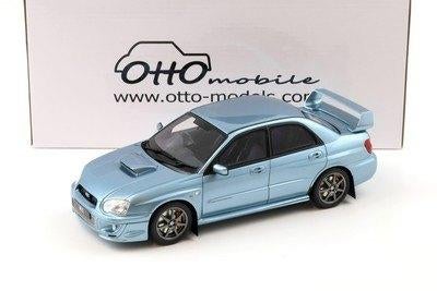 Subaru Impreza WRX STI WR1 "Solberg Edition" Ice Blue Metall, Hobby en Vrije tijd, Modelauto's | 1:18, Tschuiten@hotmail.com, OttOMobile