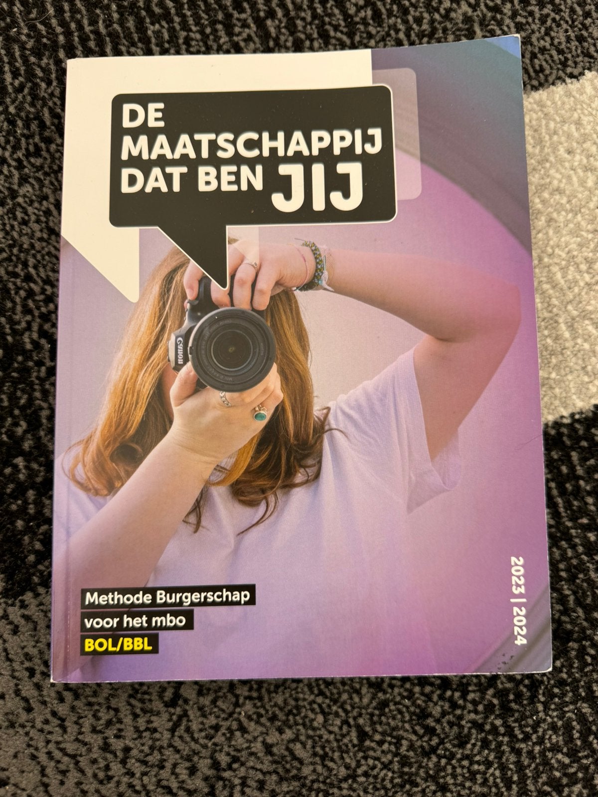 Maatschappij boek BOL/BBL, Boeken, Ophalen, Zo goed als nieuw, Overige niveaus, Nederlands
