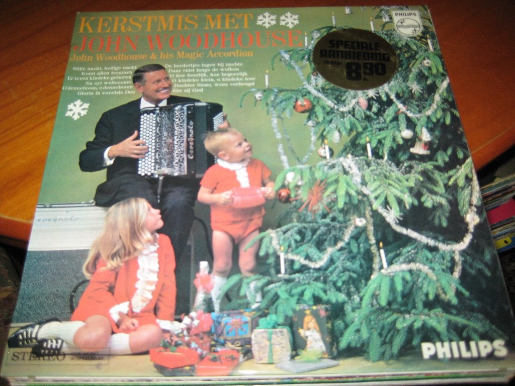 LP, Kerstmis met John Woodhouse, Cd's en Dvd's, Ophalen of Verzenden, Zo goed als nieuw, 12 inch