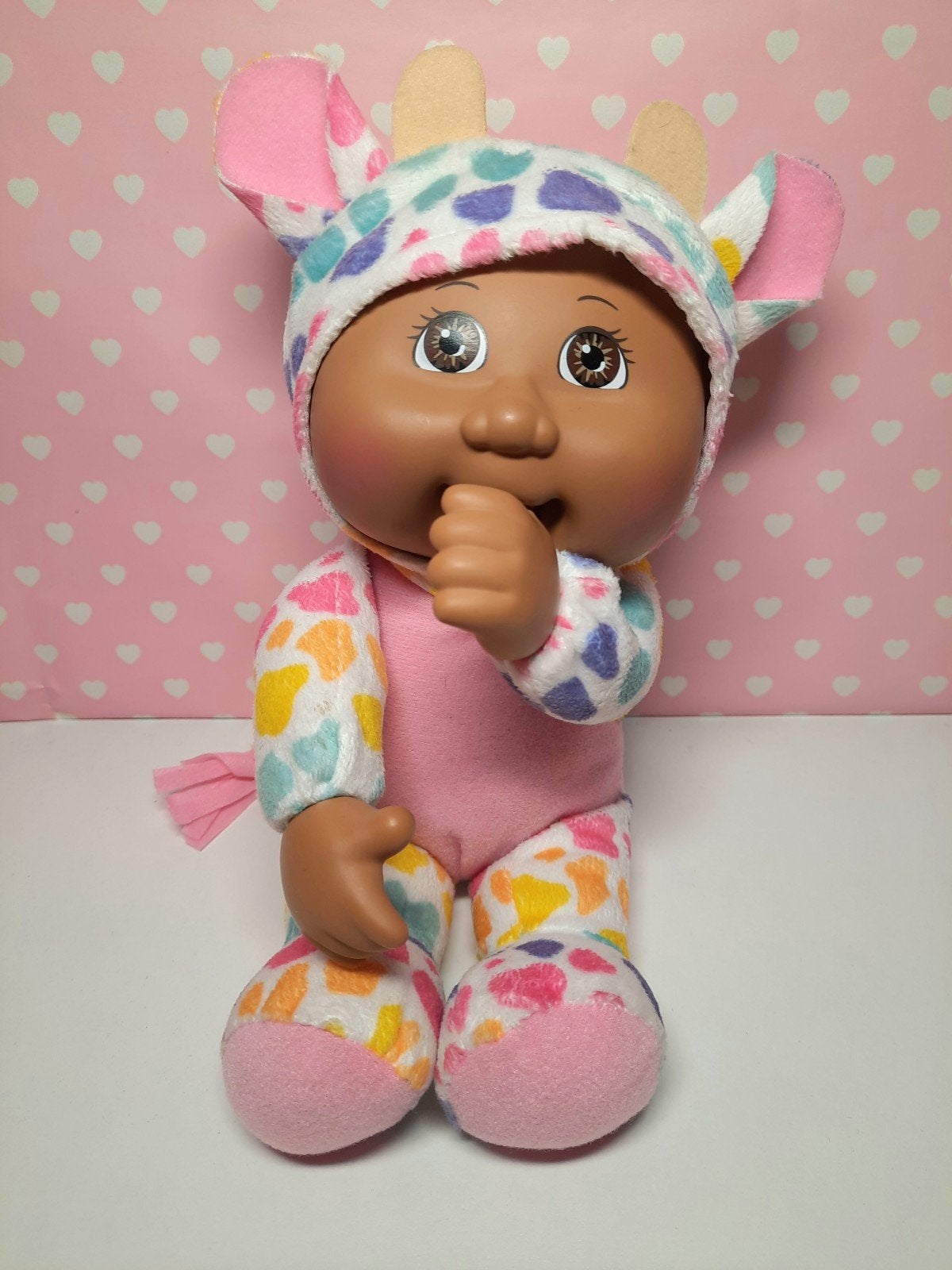 Cabbage Patch Kids Cuties Carter Cow Rainbow Garden Pluche, Verzamelen, Ophalen of Verzenden, Zo goed als nieuw