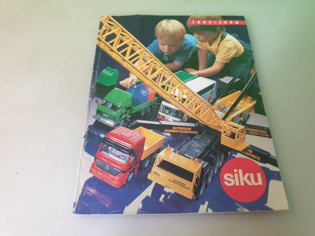 Folder - Siku 1997/1998, Ophalen of Verzenden, Zo goed als nieuw, Catalogus