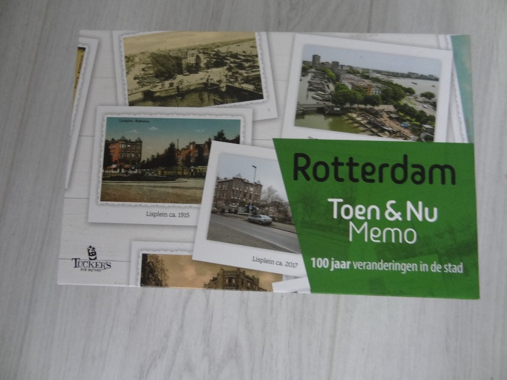 Rotterdam Toen & Nu memo - nieuw, Een of twee spelers, Ophalen of Verzenden, Nieuw, Tuckers