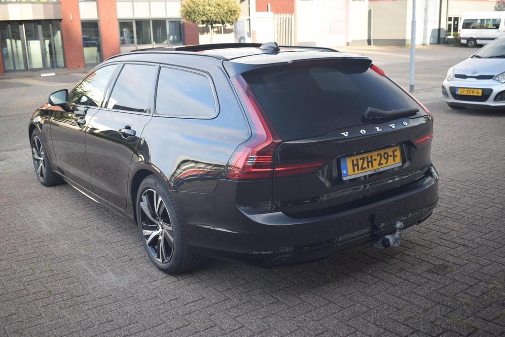 Volvo V90 2.0 T6 AWD 398 PK Twin Engine Recharge Plug-in Hyb, Zwart, 1969 cc, Zwart, Hybride Elektrisch/Benzine