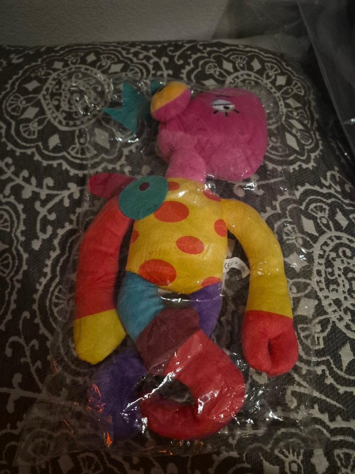 nieuwe pluchen knuffel van  digital circus zooble, Overige typen, Nieuw, Ophalen of Verzenden, Met label