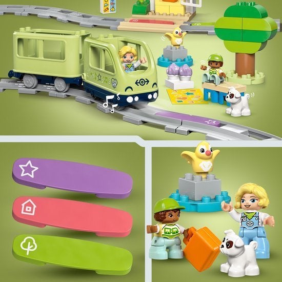 LEGO DUPLO - Interactieve avonturentrein - 10427, Info@lego.com, Compleet, Overige thema's, Nieuw