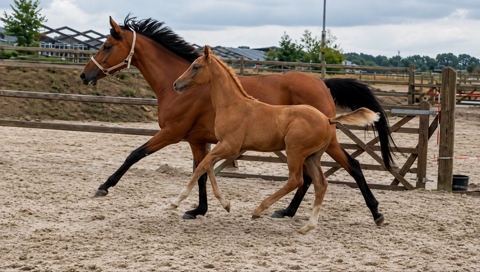 Hengst veulen. Arezzo VDL x Crown Z x Lux Z x Almé Z., Dieren en Toebehoren, Hengst