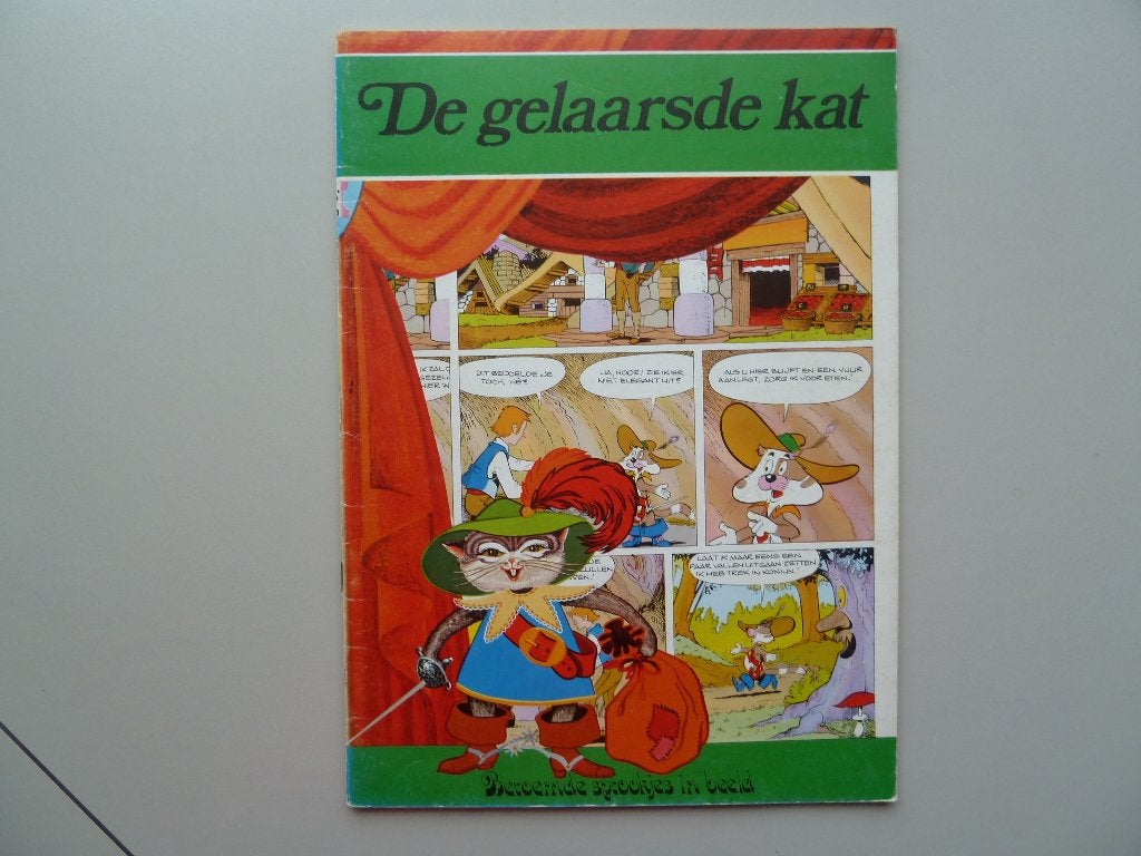 Beroemde sprookjes in beeld De gelaarsde kat 1973, Ophalen of Verzenden, Gelezen