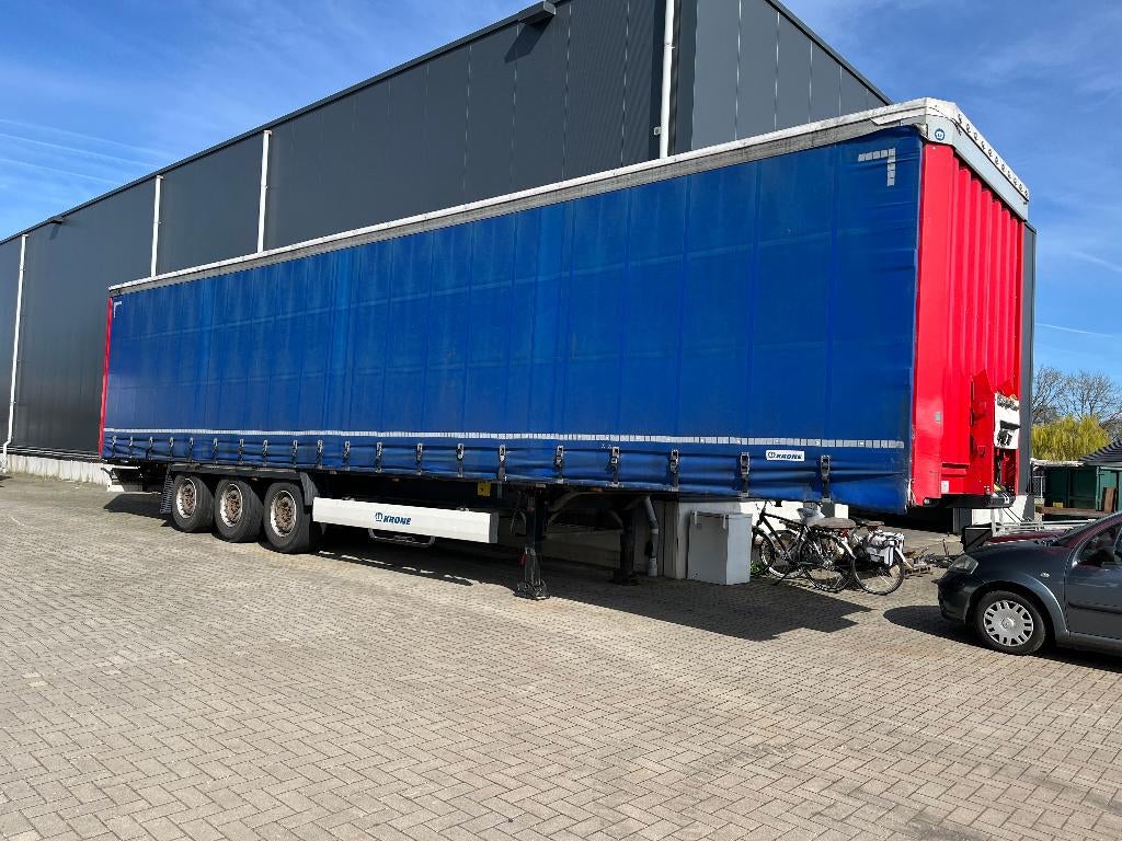 Nette Krone Oplegger 2019, Auto's, Blauw, Bedrijf, Aanhangers en Opleggers, Te koop