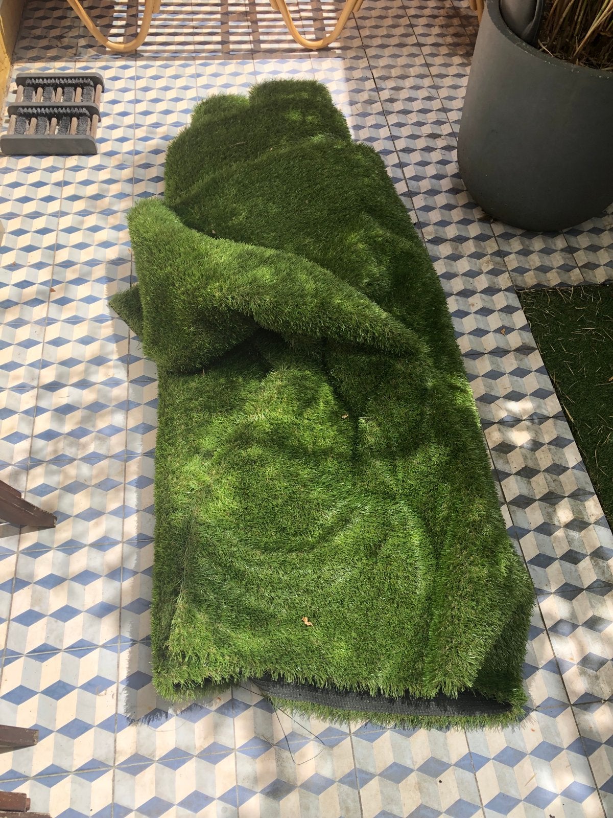 Nieuw Kunstgras 6m x 1.48m (2cm hoog), Tuin en Terras, Gras en Kunstgras, Nieuw, Kunstgras, Minder dan 10 m², Ophalen