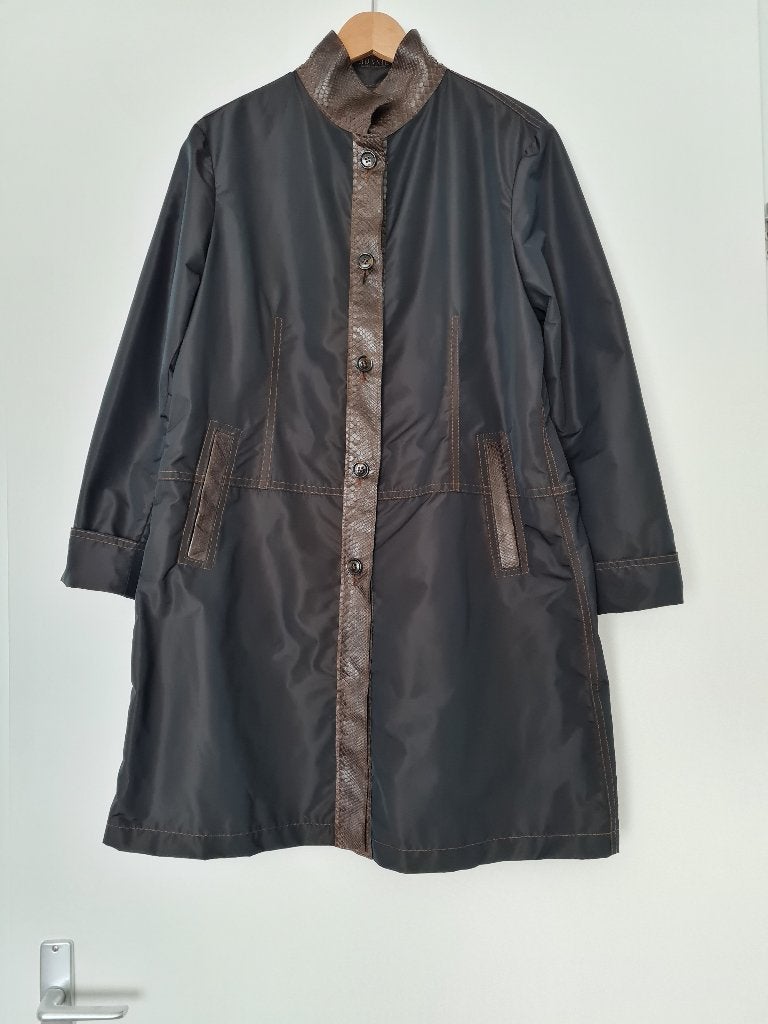 Bonnie Manfred Bogner exclusieve jas bruin maat 44, Kleding | Dames, Bruin, Maat 42/44 (L), Ophalen of Verzenden, Bonnie Manfred Bogner