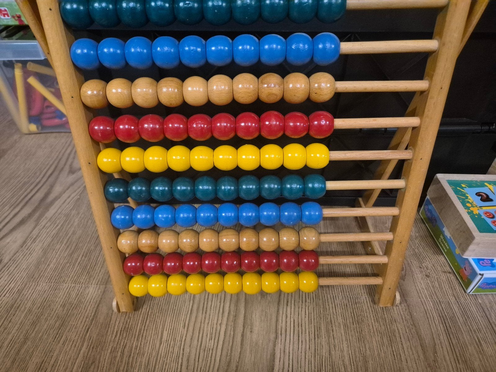 Retro Telraam - Houten Abacus voor Kinderen, Ophalen of Verzenden, Gebruikt, Rekenen