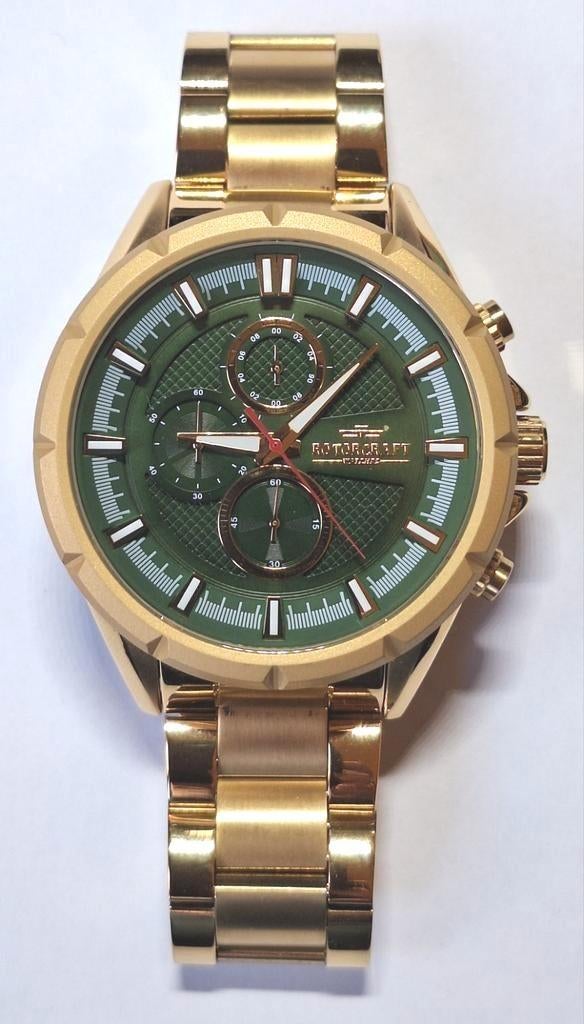 Motorcraft RC 2904 Heren horloge., Overige merken, Staal, Staal, Polshorloge
