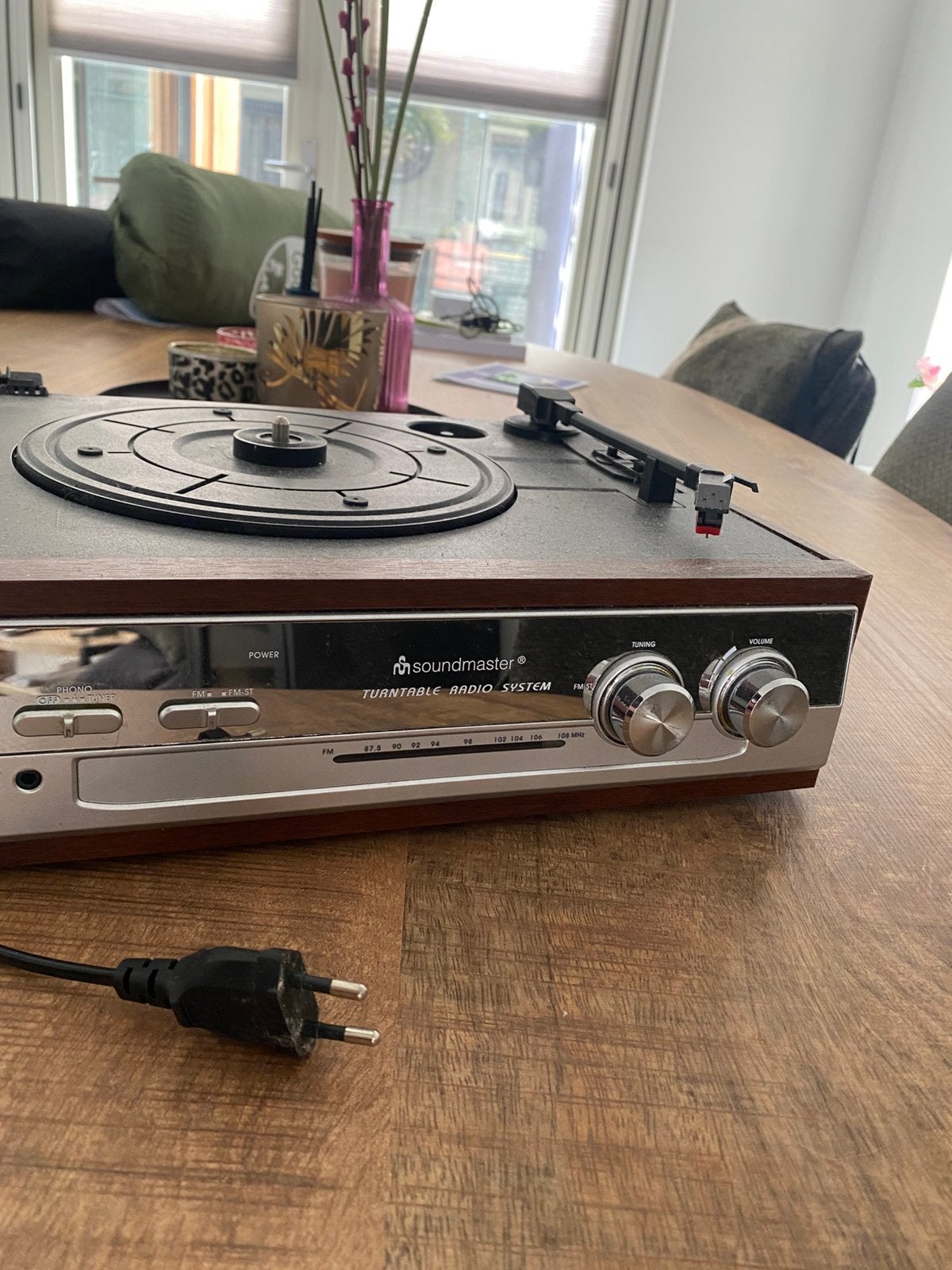 Soundmaster PL186H, Ophalen, Gebruikt, Platenspeler, Overige merken