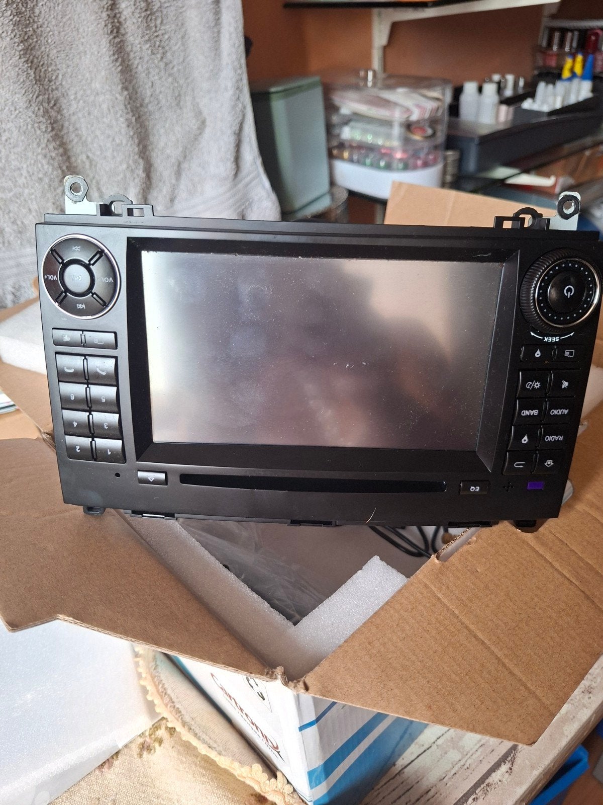 Mercedes autoradio, Auto diversen, Autoradio's, Ophalen