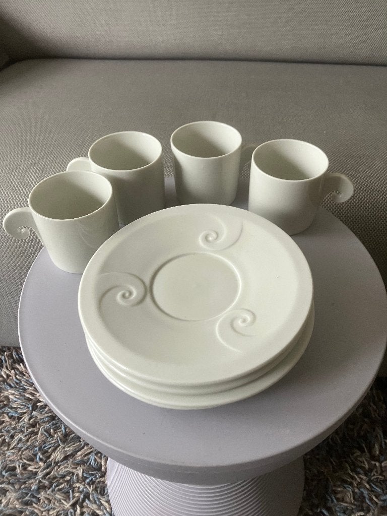 4x Maroeska Metz kopjes puntgaaf, Ophalen of Verzenden