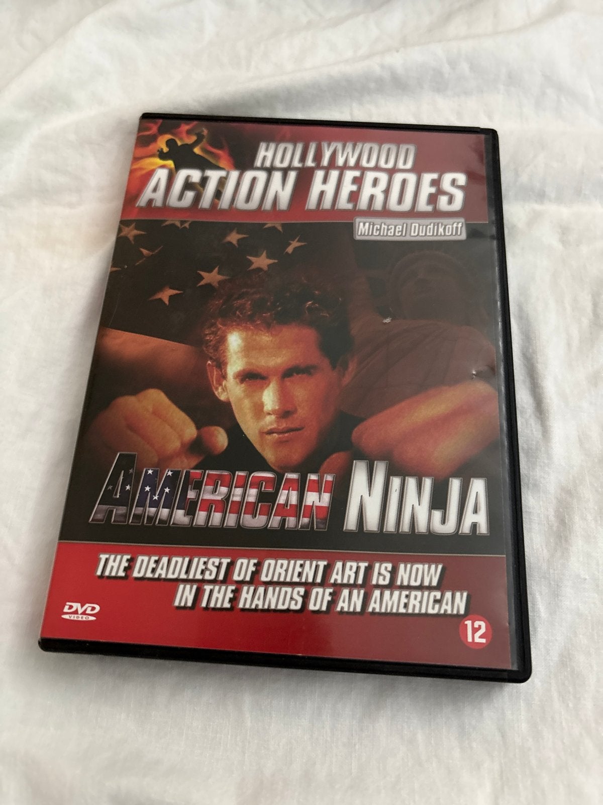American Ninja DVD - Hollywood Action Heroes Michael Dudikof, Gebruikt, Actie, Ophalen of Verzenden, Vanaf 12 jaar